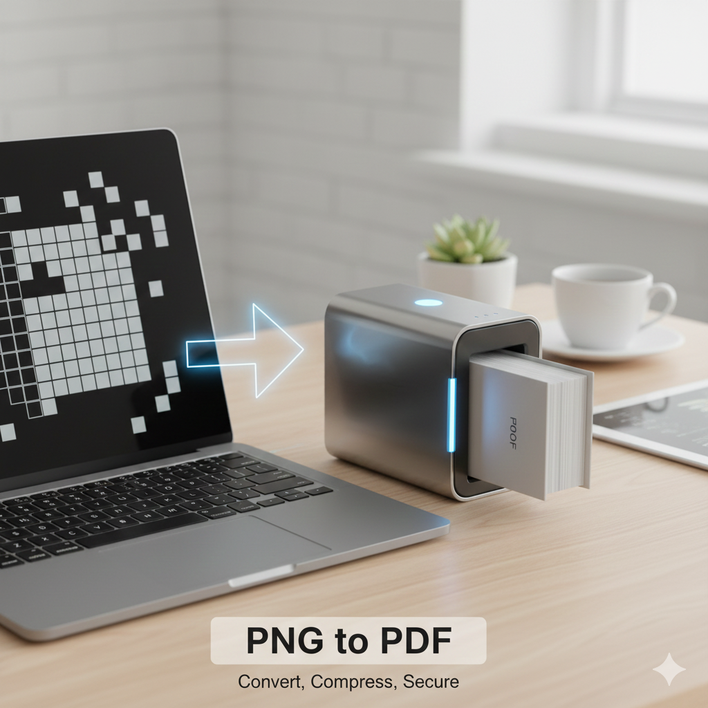 convert PNG to PDF