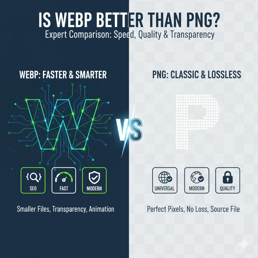 Is WebP Better Than PNG? Expert Comparison