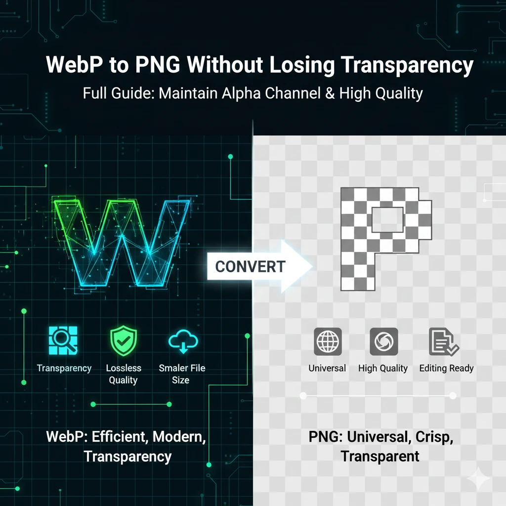 WebP to PNG Without Losing Transparency – Full Guide
